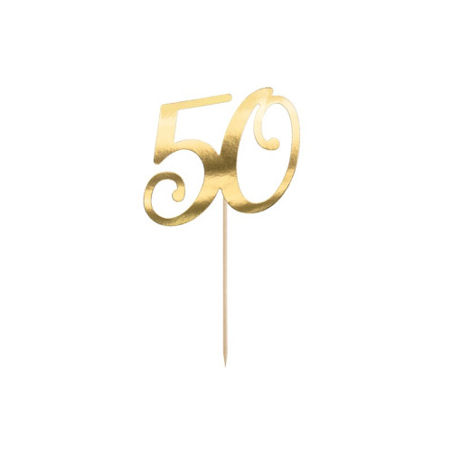 Topper 50 urodziny